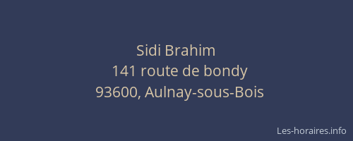Sidi Brahim