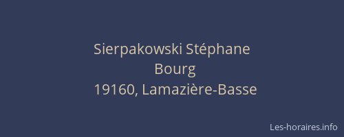 Sierpakowski Stéphane