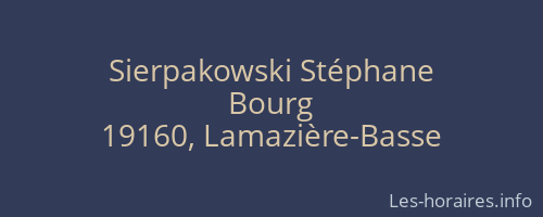 Sierpakowski Stéphane