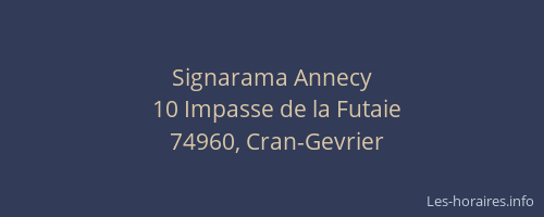 Signarama Annecy