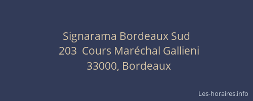 Signarama Bordeaux Sud
