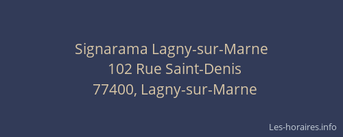 Signarama Lagny-sur-Marne