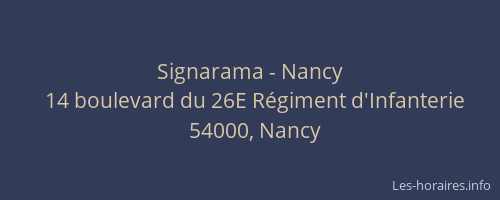 Signarama - Nancy