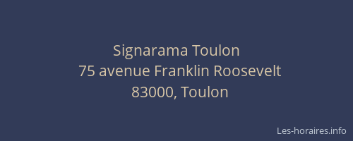 Signarama Toulon