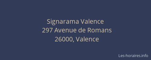Signarama Valence