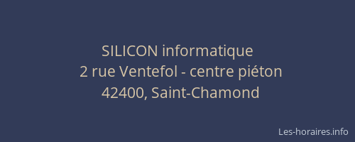 SILICON informatique