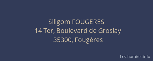 Siligom FOUGERES