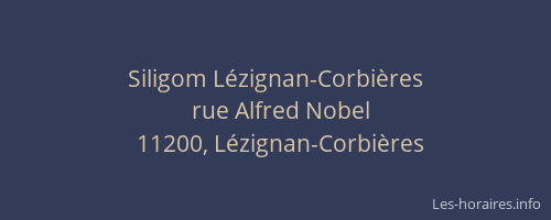 Siligom Lézignan-Corbières