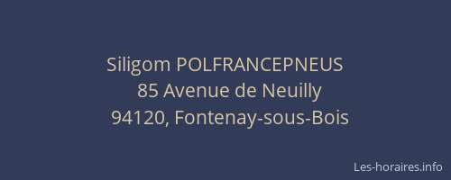 Siligom POLFRANCEPNEUS