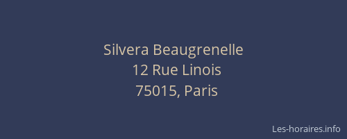 Silvera Beaugrenelle