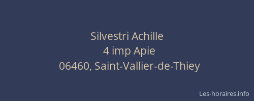 Silvestri Achille