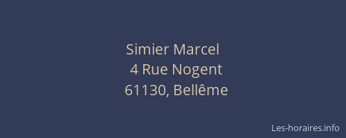 Simier Marcel