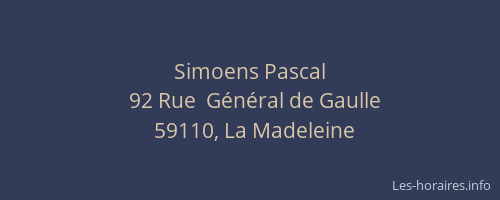 Simoens Pascal