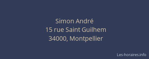 Simon André