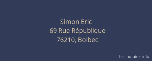 Simon Eric