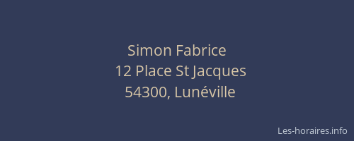 Simon Fabrice