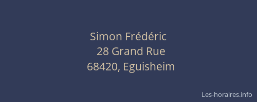 Simon Frédéric