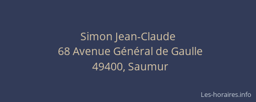 Simon Jean-Claude