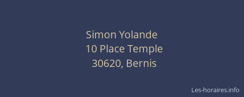 Simon Yolande