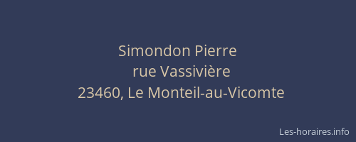 Simondon Pierre