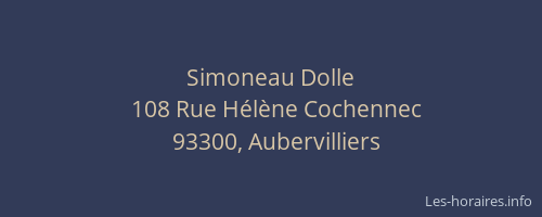 Simoneau Dolle