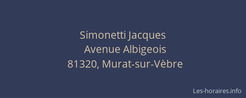 Simonetti Jacques