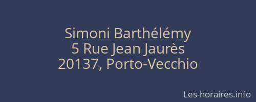 Simoni Barthélémy