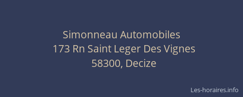 Simonneau Automobiles