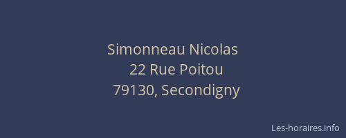 Simonneau Nicolas