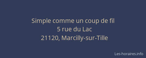 Simple comme un coup de fil