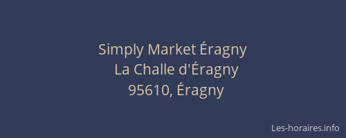Simply Market Éragny