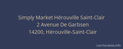 Simply Market Hérouville Saint-Clair
