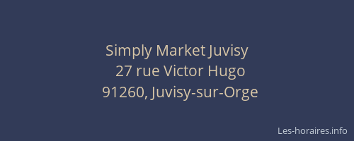 Simply Market Juvisy