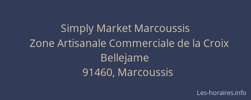 Simply Market Marcoussis