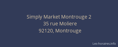 Simply Market Montrouge 2