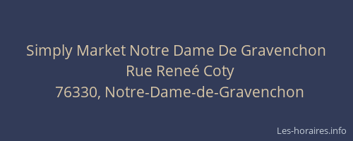 Simply Market Notre Dame De Gravenchon