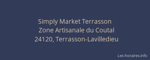 Simply Market Terrasson