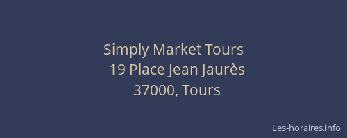 Simply Market Tours