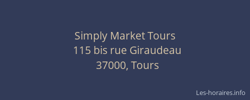 Simply Market Tours