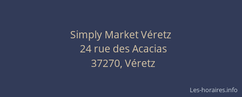 Simply Market Véretz