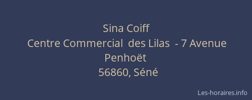 Sina Coiff