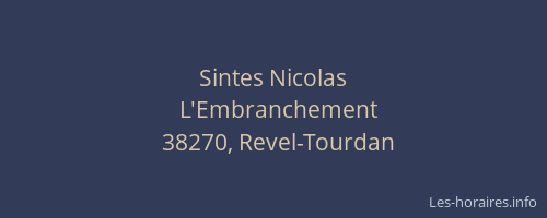 Sintes Nicolas