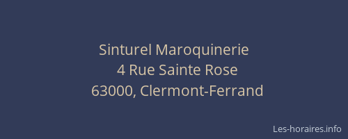 Sinturel Maroquinerie