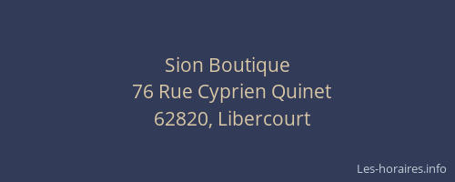 Sion Boutique