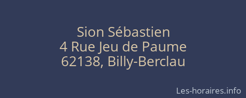 Sion Sébastien