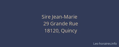 Sire Jean-Marie
