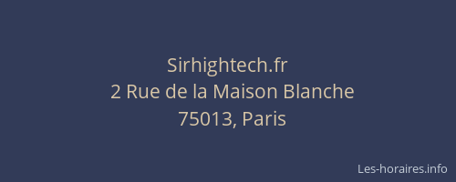 Sirhightech.fr