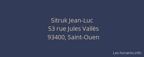 Sitruk Jean-Luc