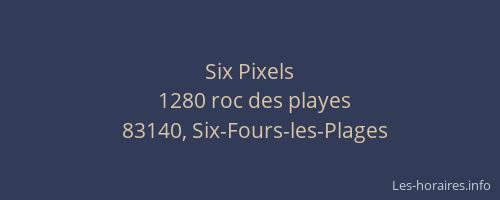 Six Pixels