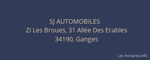 SJ AUTOMOBILES